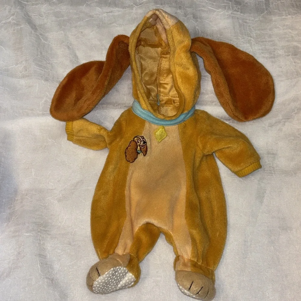LAUER Water Baby Lady & Tramp Disney Dog Puppy Waterbabies Golden Retriever